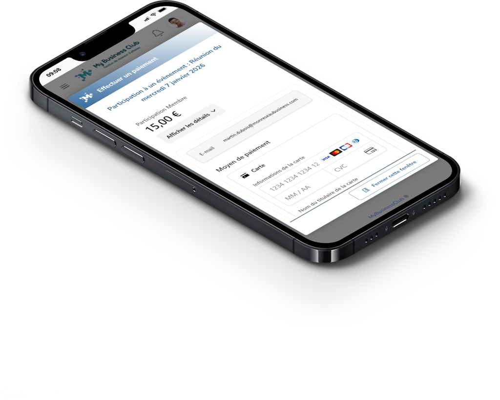 La gestion des paiements dans MyBusinessClub